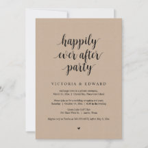 Huida de boda, Fiesta Felices para Siempre, kraft