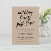 Huida de boda, nada elegante, solo amor, Kraft