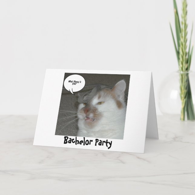 Invitación Humor del partido del bachiller (Anverso)
