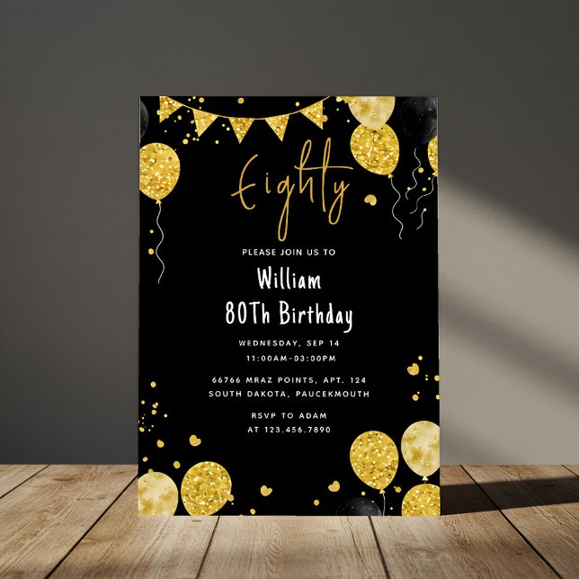Invitación Humor retro divertido adulto Moda feliz cumpleaños (Subido por el creador)