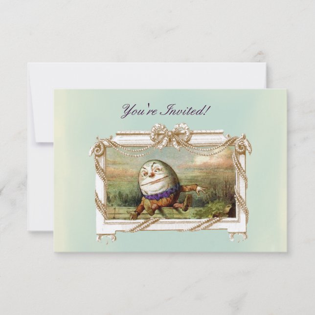Invitación Humpty Dumpty (Anverso)
