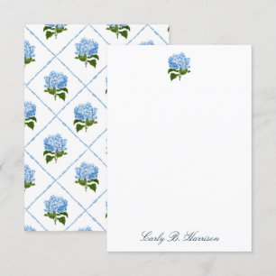 Invitación Hydrangea azul Personalizado de los Grandes Mileni
