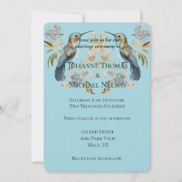 Invitación Hydrangea Flowers Boda