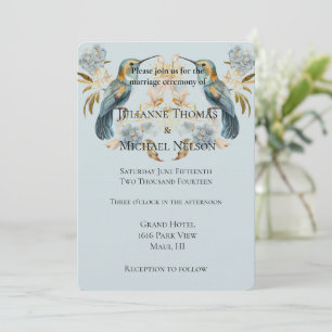 Invitación Hydrangea Flowers Boda