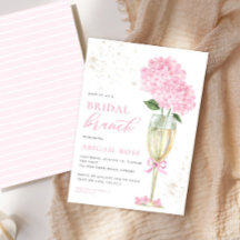 Hydrangea Rosa Brunch Bridal Gold Champagne