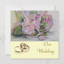 Invitación Hydrangeas love