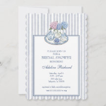Hyndrangea Tea Party Bridal Shower