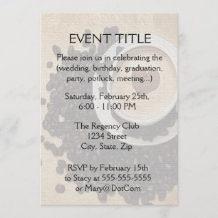 Invitación I café del corazón