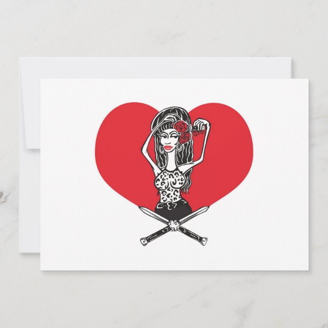 Invitación I corazón usted (Reverso)