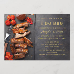 Invitación I Do BBQ   Parte de compromiso