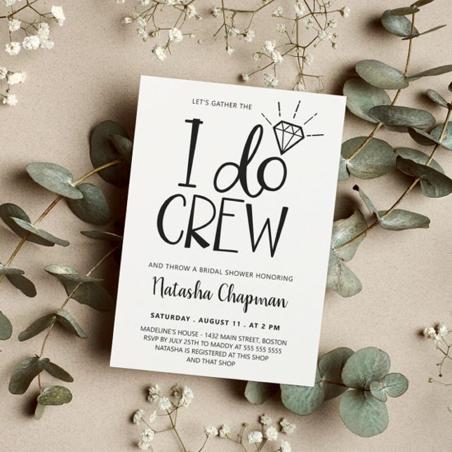 Invitación I Do Crew Despedida de Soltera (Subido por el creador)