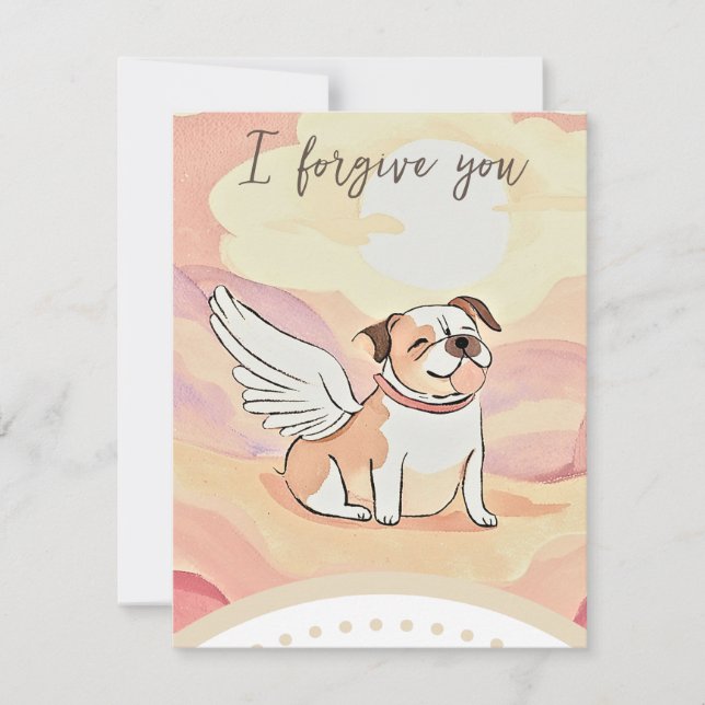 Invitación i forgive you  (Anverso)