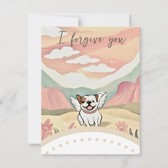 Invitación i forgive you mom (Anverso)