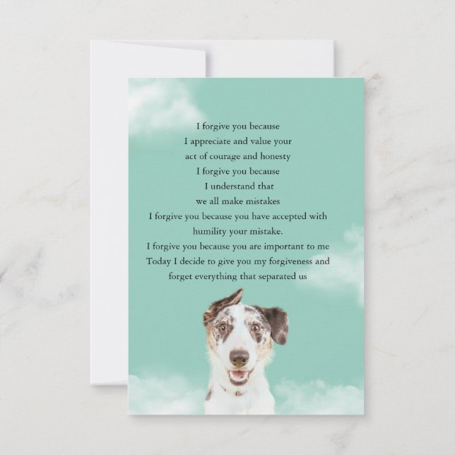 Invitación i forgive you sky dog (Reverso)