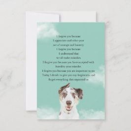 Invitación i forgive you sky dog