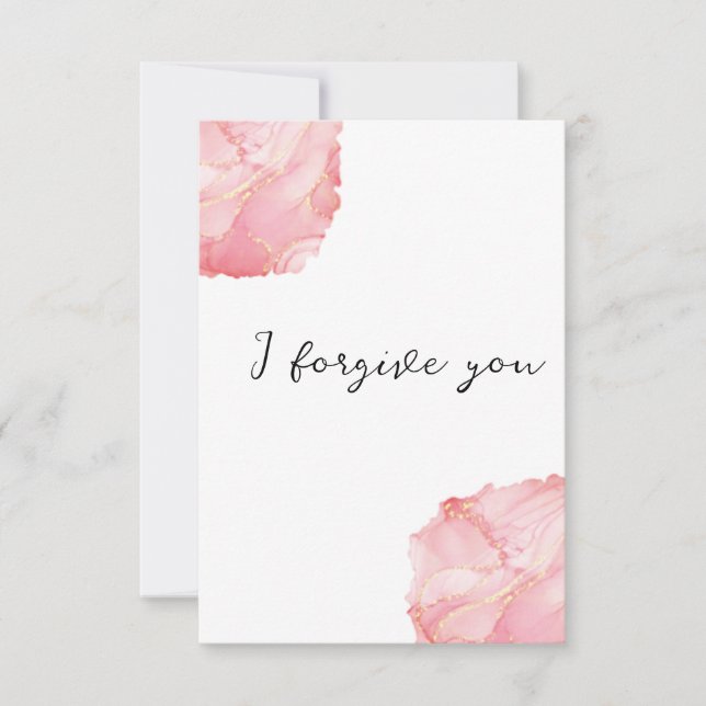 Invitación i forgive you sky horse (Anverso)