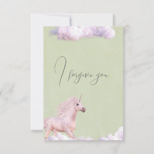 Invitación i forgive you sky horse