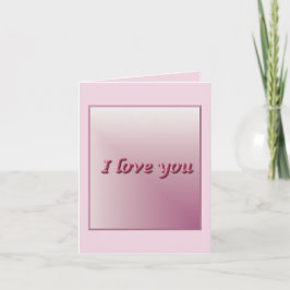 Invitación I love you.