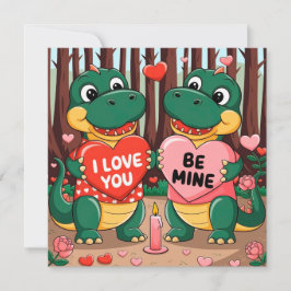 Invitación I love you - Be mine