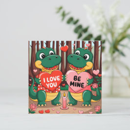 Invitación I love you - Be mine 