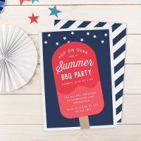 Ice Cream Pop Summer BBQ Party