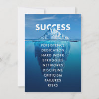 Iceberg de Éxito Trabajo Duro