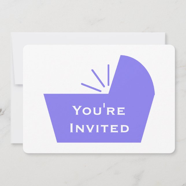 Invitación Icono Baby Shower del pesebre (Anverso)
