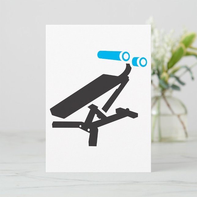 Invitación Icono de equipo de ejercicio de gimnasio (Subido por el creador)