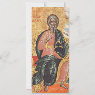 Invitación Icono ortodoxo de San Andrés el Apóstol