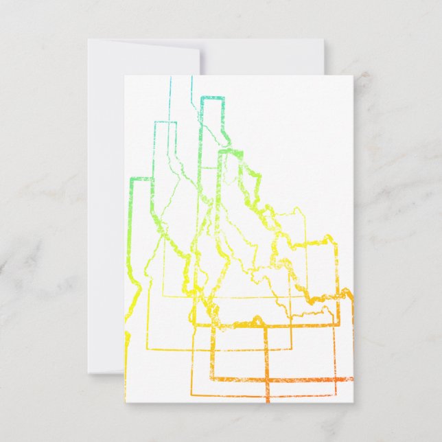 Invitación idaho chill blur (Anverso)