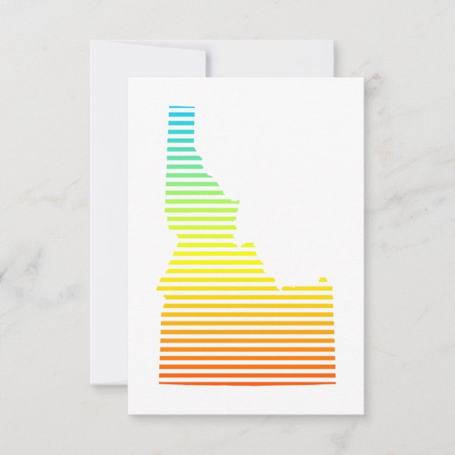 Invitación idaho chill fade (Anverso)