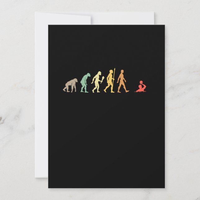 Invitación Idea de regalo del Jugador de Evolución de Polo de (Anverso)