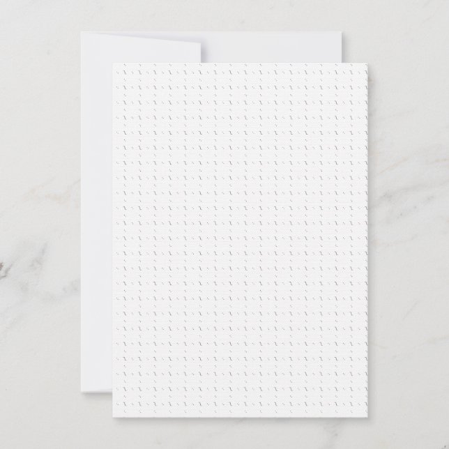 Invitación Idioma, blanco verde (Anverso)