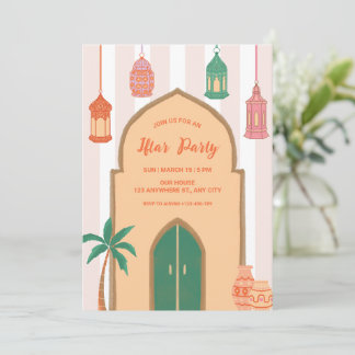 Invitación Iftar Invitation | Arabian Night