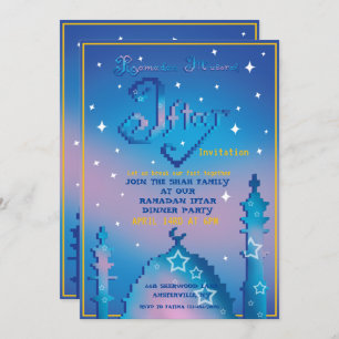 Invitación Iftar personalizado