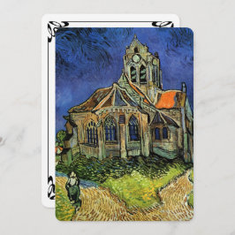 Invitación Iglesia de Auvers por Vincent van Gogh Boda