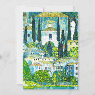 Invitación Iglesia de Cassone Gustav Klimt