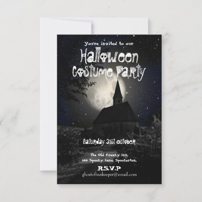 Invitación Iglesia de la Luna (Anverso)
