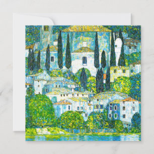 Invitación Iglesia en Cassone Gustav Klimt