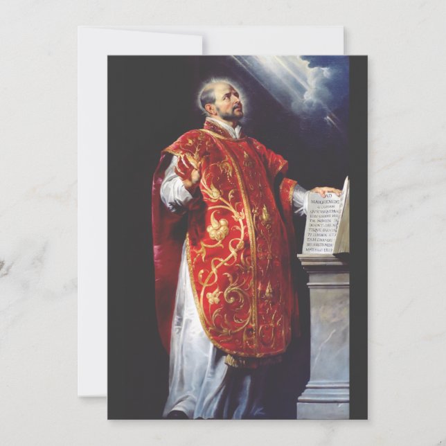 Invitación Ignacio de Loyola (Anverso)