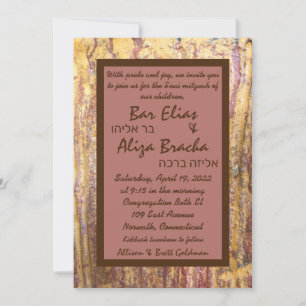 Invitación III de Piedra Rustada