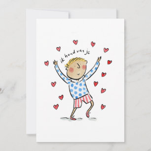 Invitación Ik hou van je