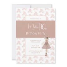 illusima Ballerina Pink Fairy 10 cumpleaños