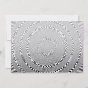 Invitación Ilusión Óptica - Hipnosis fácil