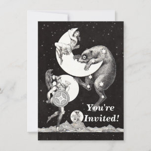 Invitación Ilustración de la Noche del Dios del Universo del 