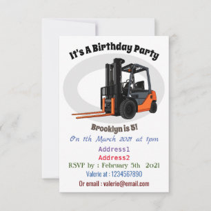 Invitación Ilustracion del personalizado de elevación de la h