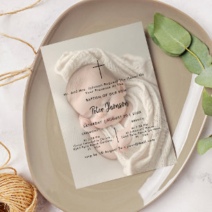 Invitación Imagen de guión moderno Sobreposición de género Ba