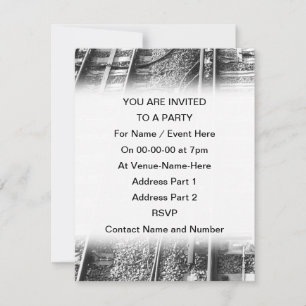 Invitación Imagen de Railroad Tracks.