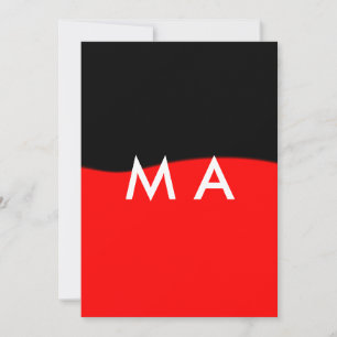 Invitación imagen de texto con tu nombre colorido