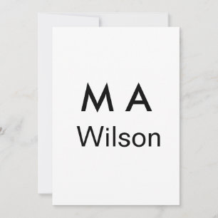 Invitación Imagen de texto con tu nombre colorido
